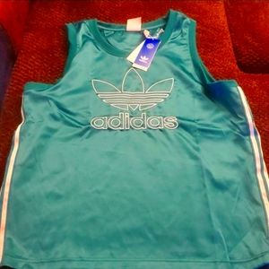 Adidas Satin PrimeGreen Shiny Jersey
